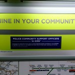 Ad in the train